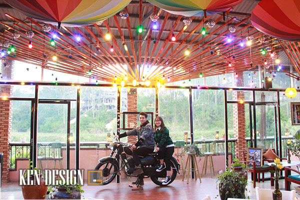 Thiết kế quán cafe đẹp ở Đà Lạt